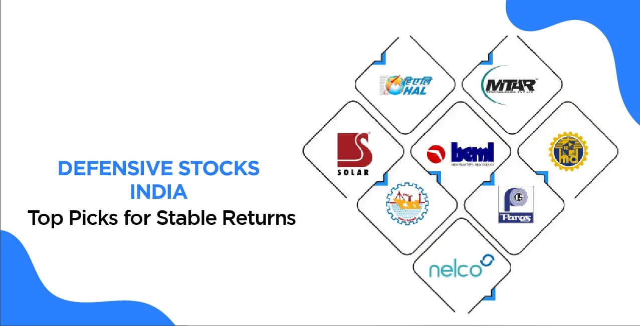 Defensive Stocks India – Top Picks for Stable Returns