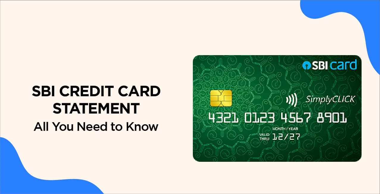 SBI Credit Card Statement – All You Need to Know