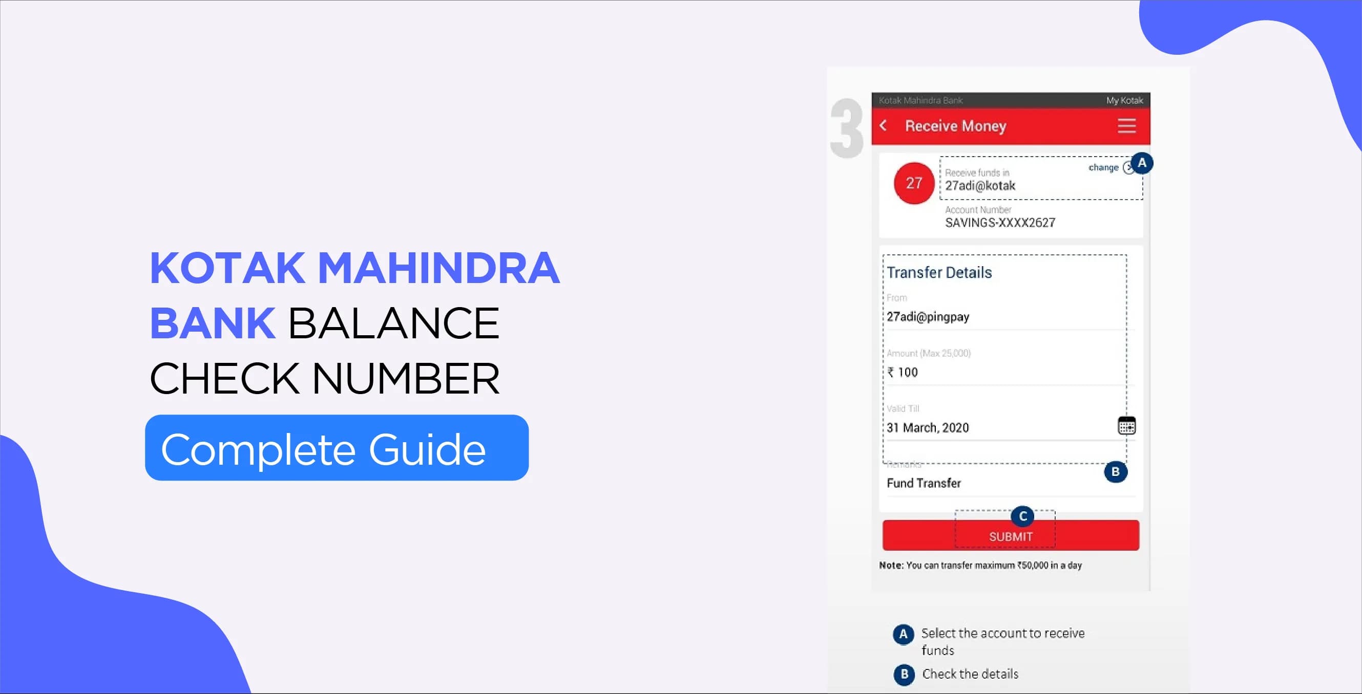 Kotak Mahindra Bank Balance Check Number – Complete Guide