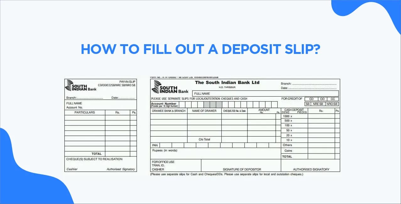 How to Fill Out a Deposit Slip – Complete Guide