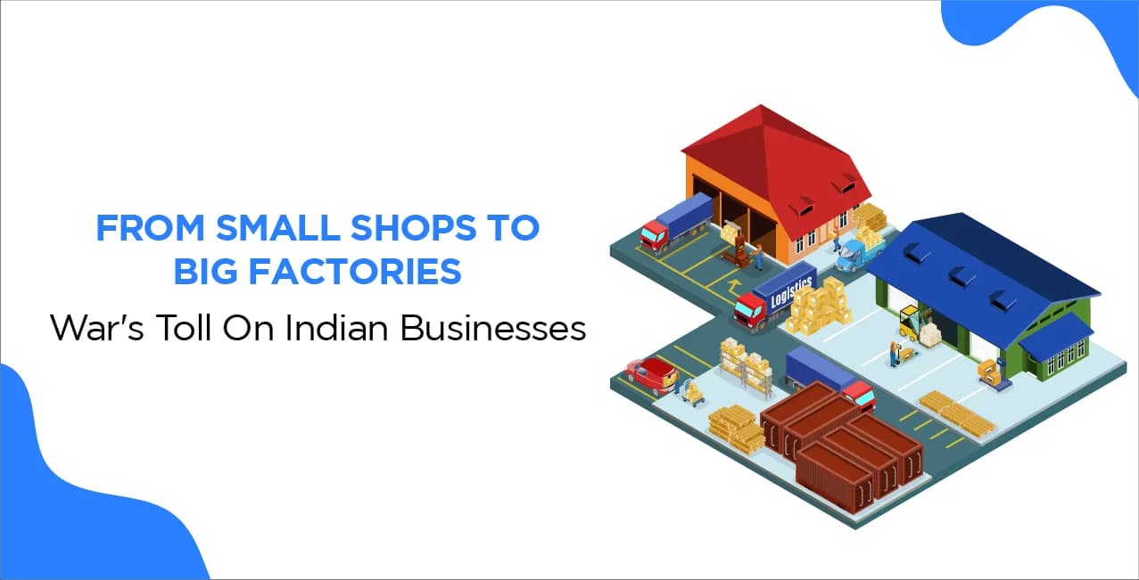 From Small Shops To Big Factories: War's Toll On Indian Businesses