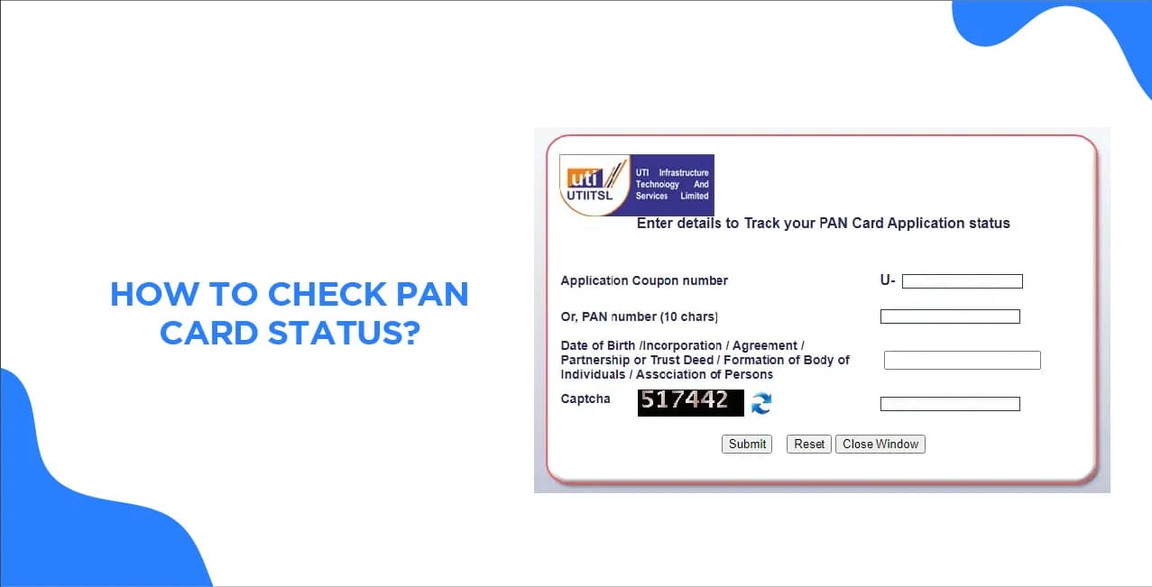 How To Check PAN Card Status?