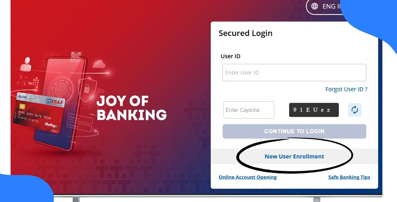 How to Activate Net Banking in ESAF: Step-by-Step Guide