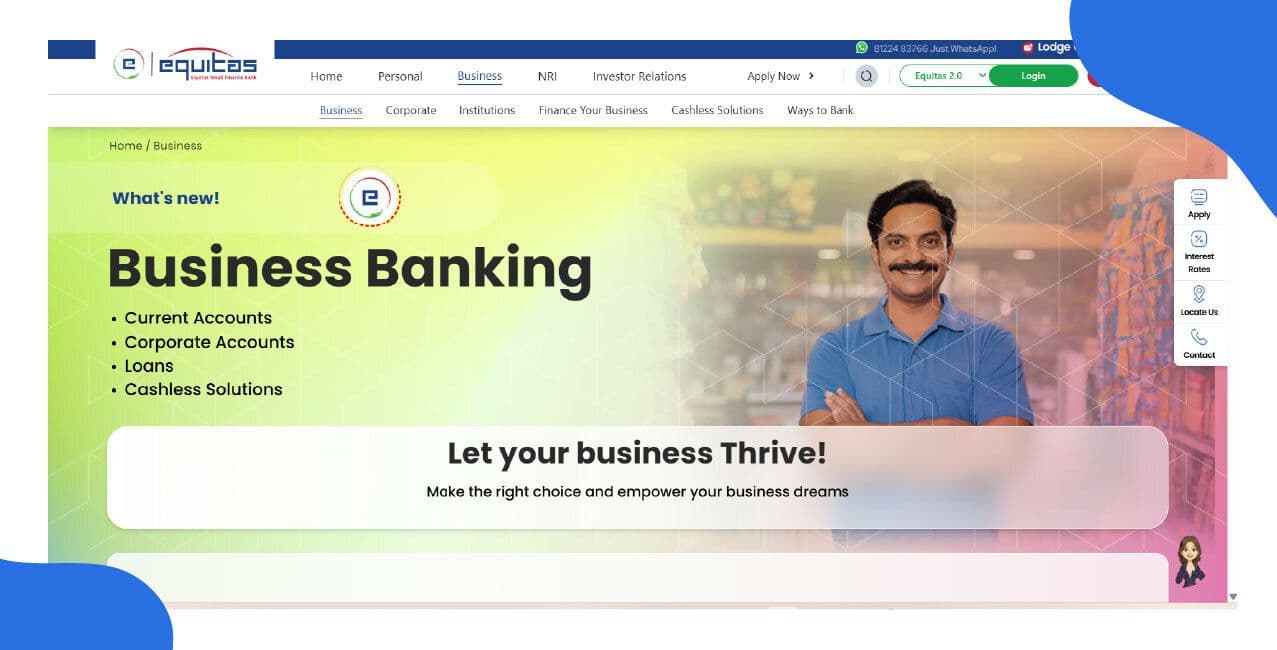 Equitas Small Finance Bank Corporate Net Banking – Step-by-Step Guide