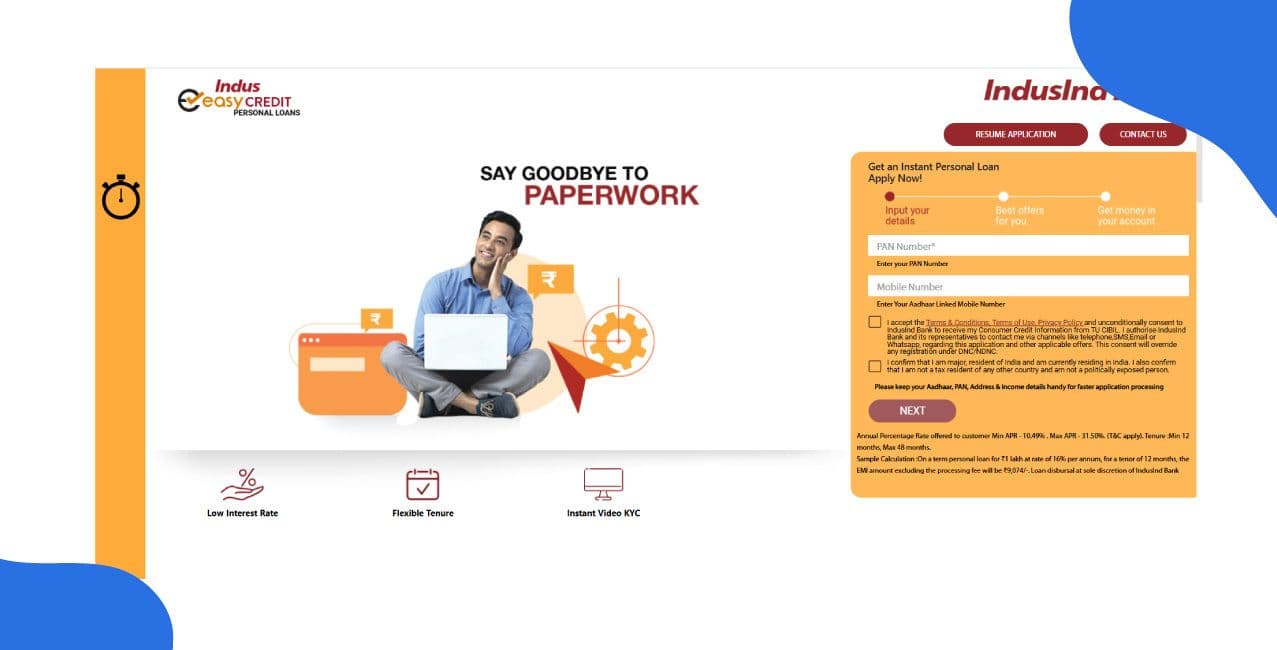 IndusInd Bank Personal Loan Interest Rate – Latest Rates & Details