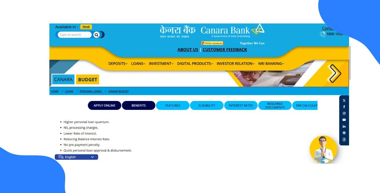 Canara Bank Personal Loan Interest Rate – Updated Guide