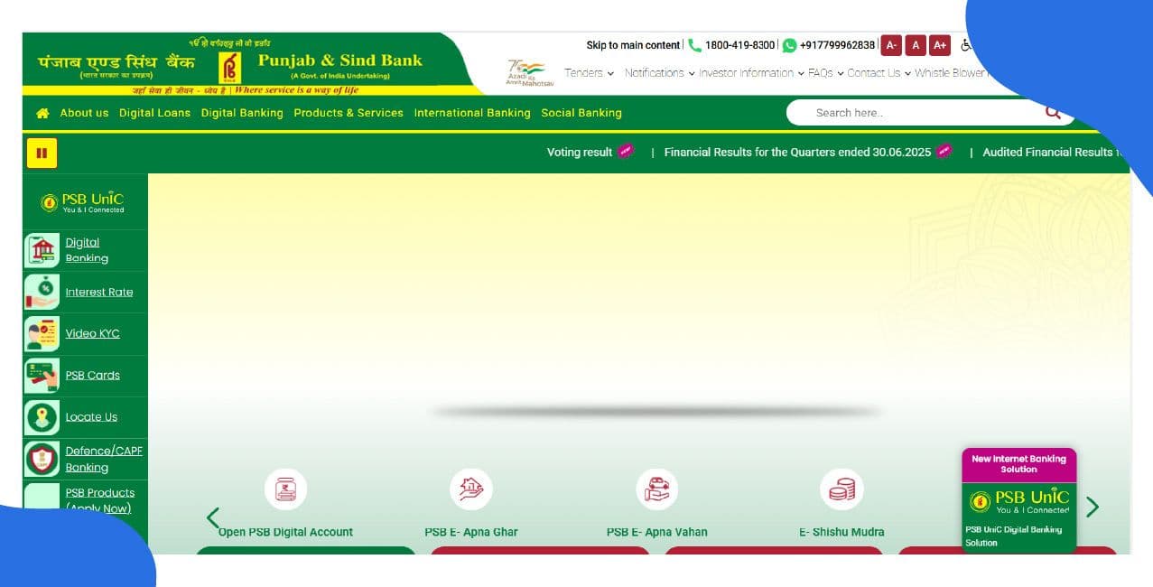How to Activate Net Banking in Punjab and Sind Bank – Step-by-Step Guide
