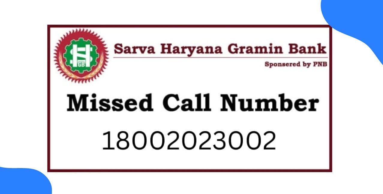 Sarva Haryana Gramin Bank Balance Check Number Guide