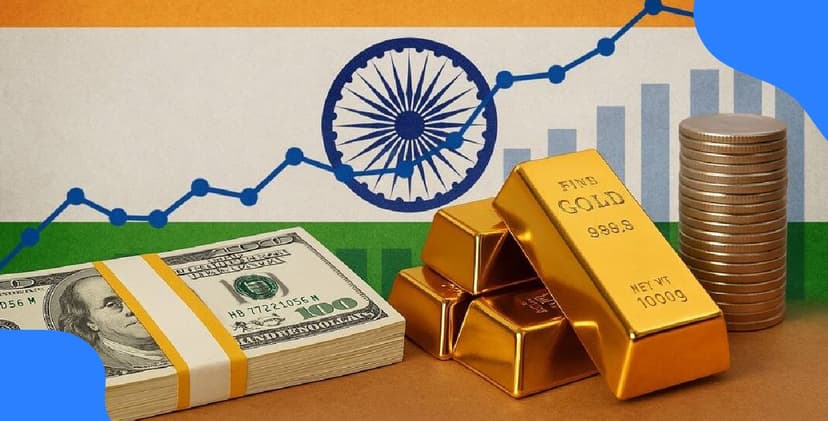 India’s Forex Reserves Fall $1.8 Billion as FCA Drops, Gold Rises: RBI Data Breakdown