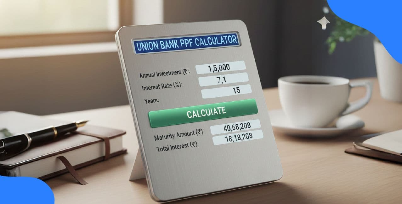 Union Bank PPF Calculator – Step-by-Step Guide to PPF Interest & Returns
