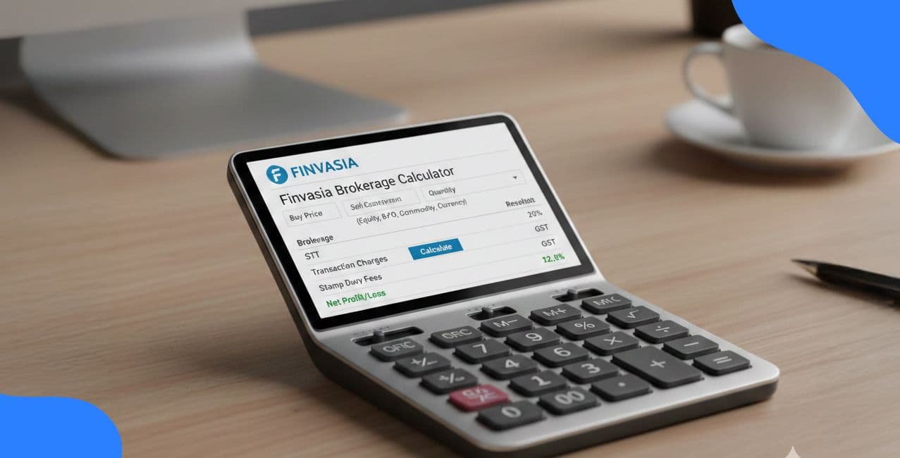 Finvasia Brokerage Calculator – Calculate Brokerage, Charges & Net Profit Easily