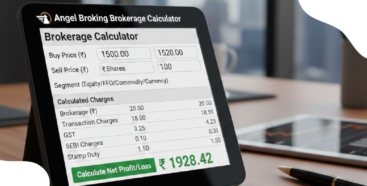 Angel Broking Brokerage Calculator: Calculate Trading Brokerage Charges Easily