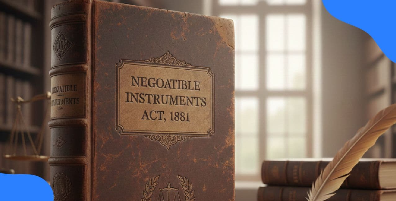 Negotiable Instruments Act, 1881: Cheque Bounce Rules, Penalties