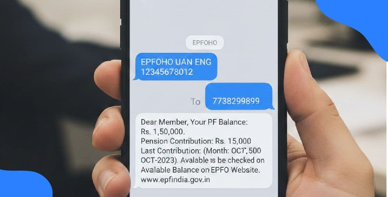 How to Check PF Balance by SMS – Complete Guide To SMS Format And Balance Check