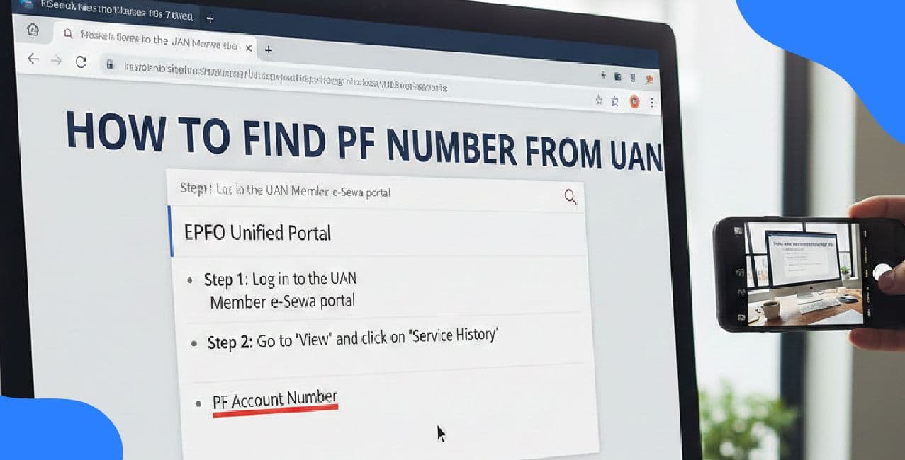 How to Find PF Number from UAN – Complete Guide To PF Member ID
