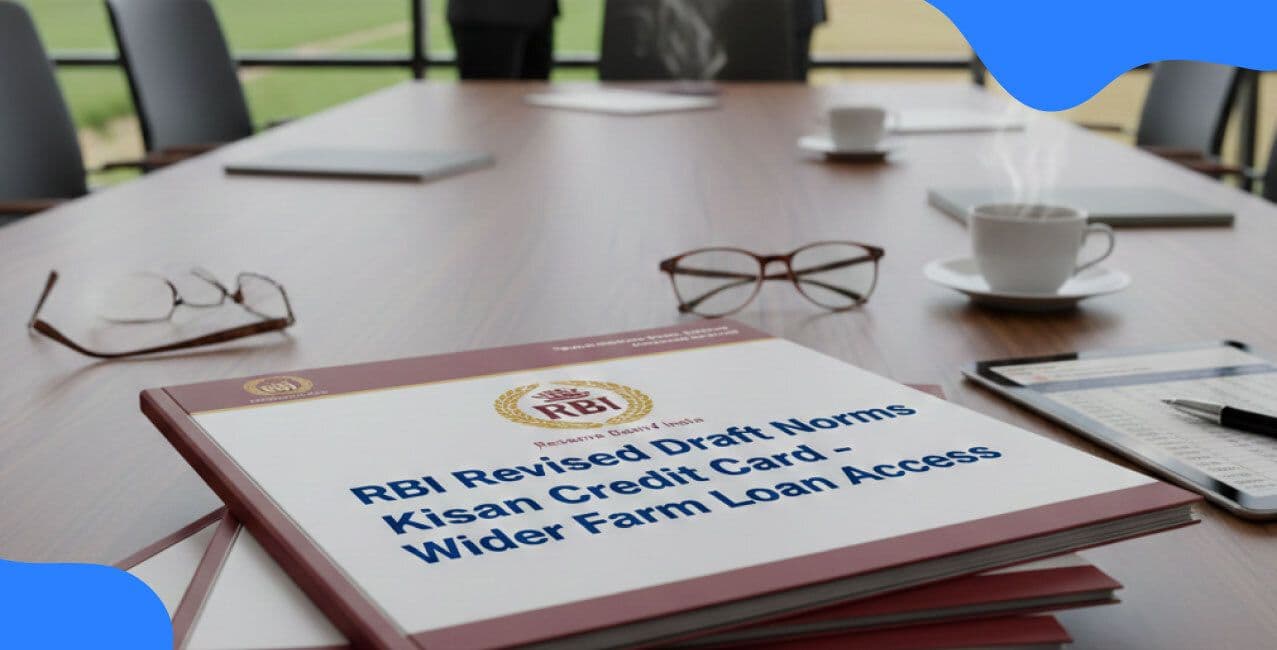 RBI Revises Kisan Credit Card Draft Norms For Wider Farm Loan Access