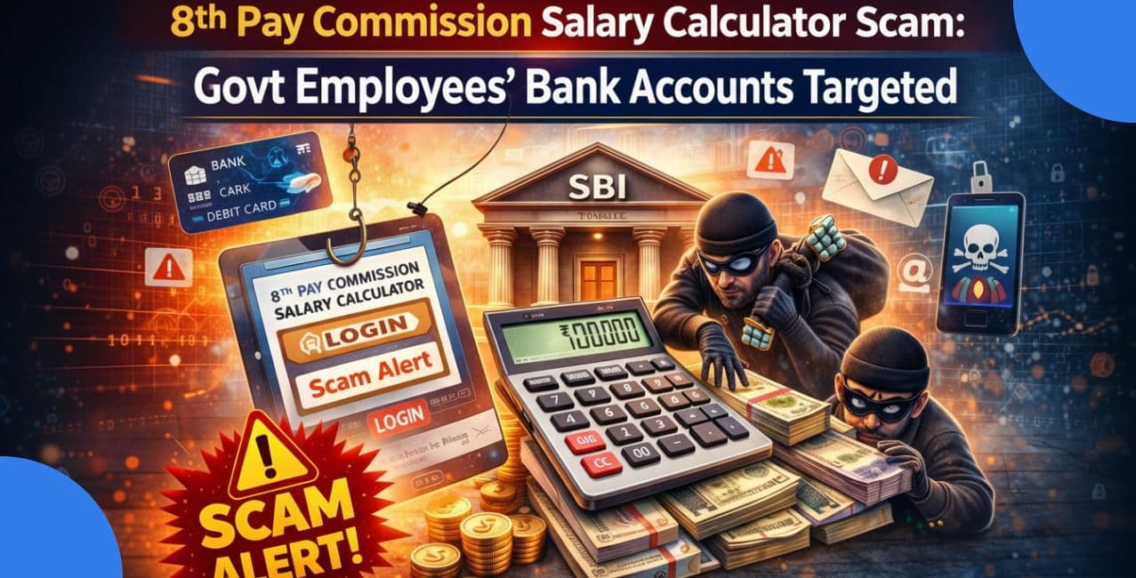 8th Pay Commission Salary Calculator Scam: Govt Employees’ Bank Accounts Targeted