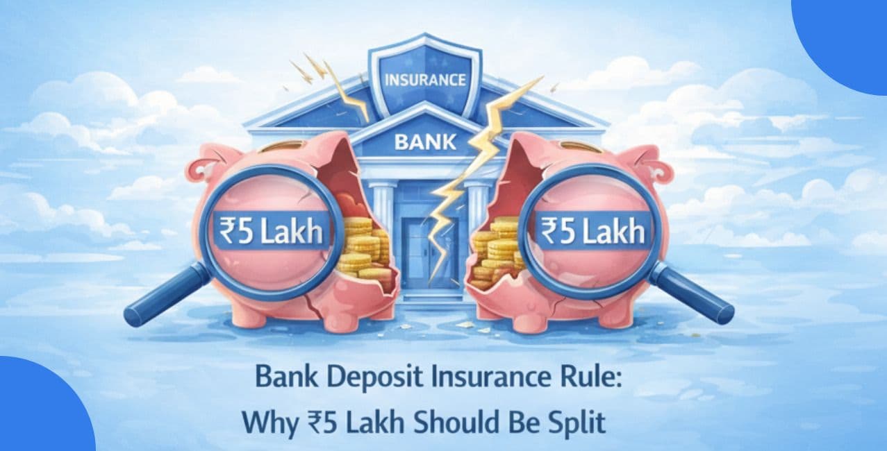 Bank Deposit Insurance Rule: Why ₹5 Lakh Should Be Split