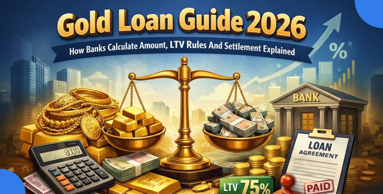 Gold Loan Guide 2026: How Banks Calculate Amount, LTV Rules And Settlement Explained