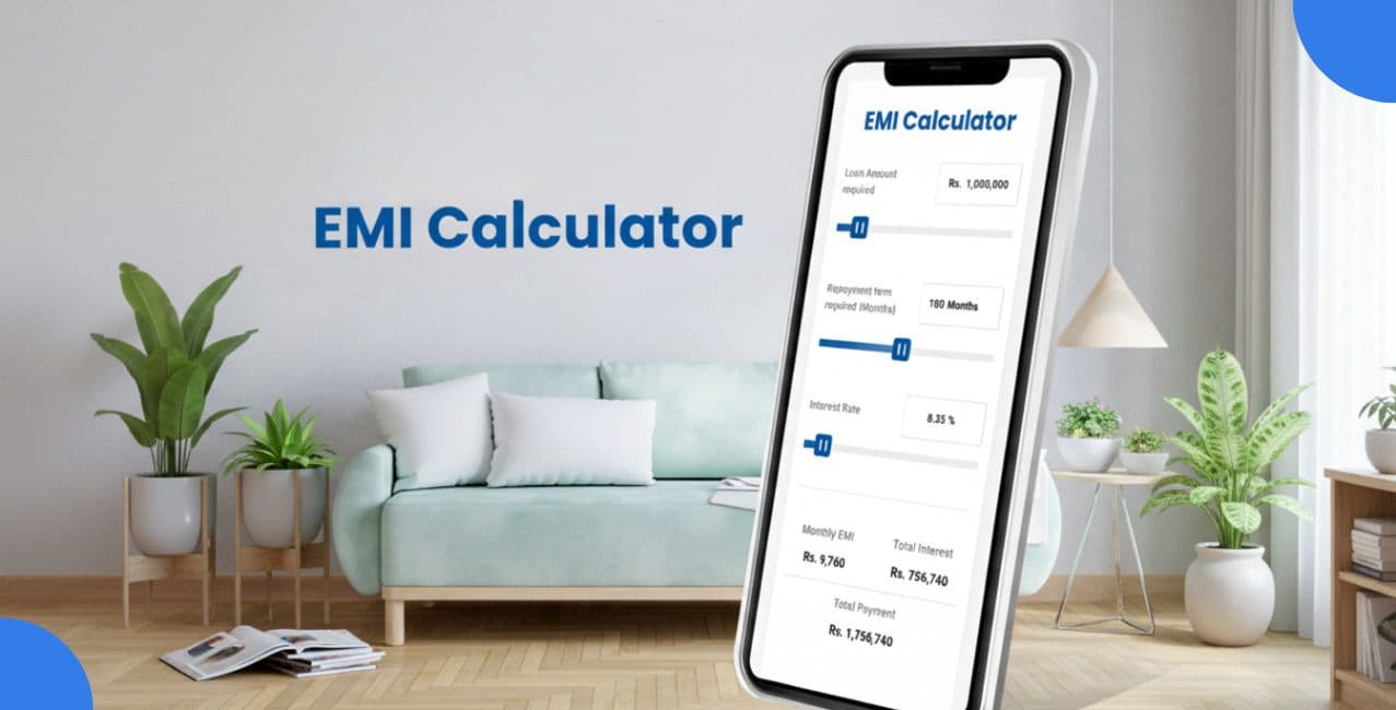 LIC Home Loan EMI Calculator: EMI, Interest & Tenure Calculation
