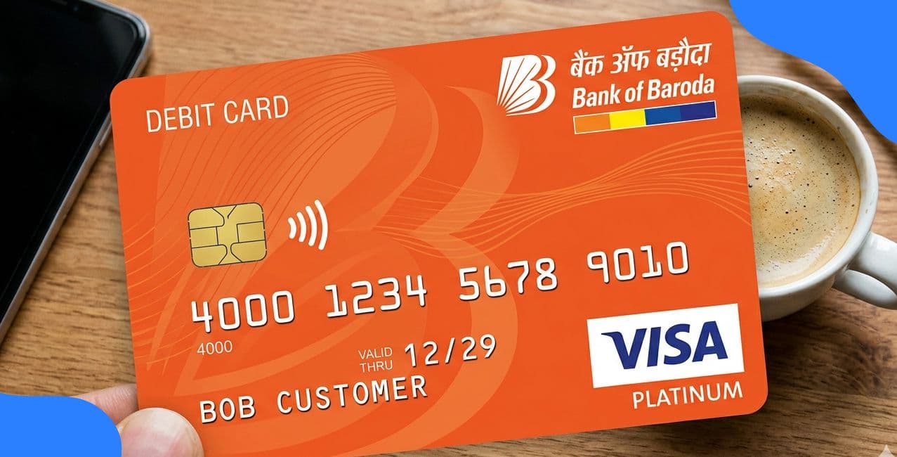BOB Visa Platinum Debit Card: Benefits, Charges, Features & Eligibility