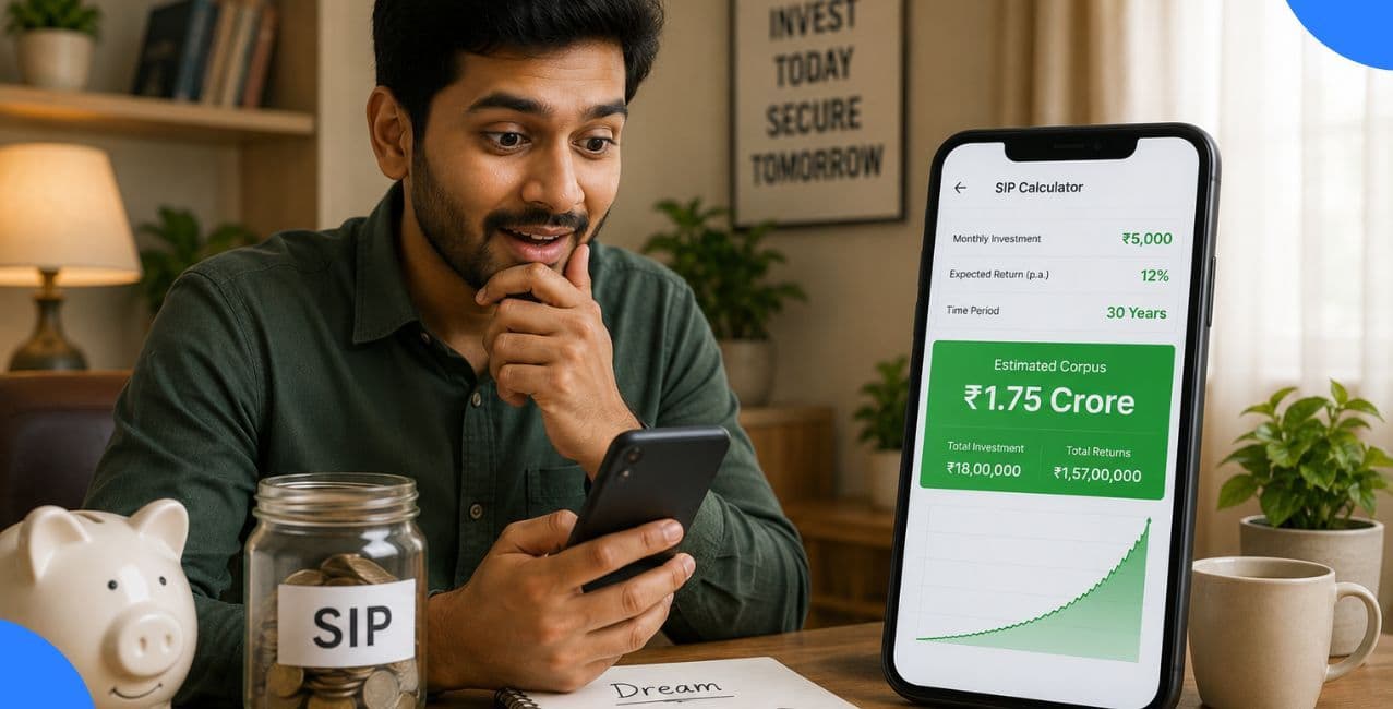 SIP Calculator Shocker: ₹5,000 Monthly Investment Can Reach ₹1.75 Crore