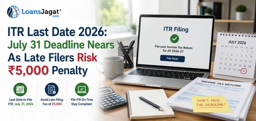 ITR Last Date 2026: July 31 Deadline Nears As Late Filers Risk ₹5,000 Penalty