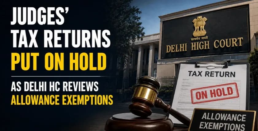 Judges’ Tax Returns Put On Hold As Delhi HC Reviews Allowance Exemptions