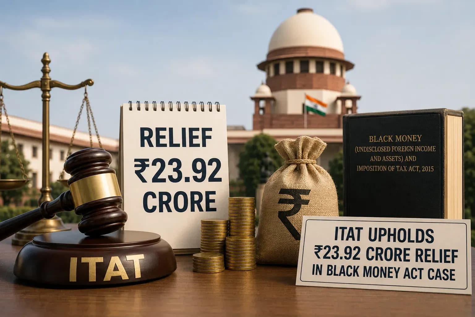 ITAT Upholds ₹23.92 Crore Relief in Black Money Act Case