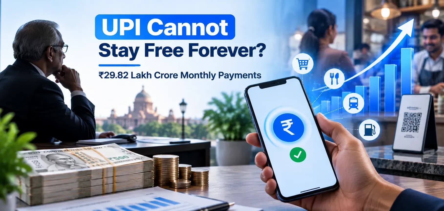 Ashok Lahiri Says UPI Cannot Stay Free Forever as Monthly Payments Cross ₹29.82 Lakh Crore