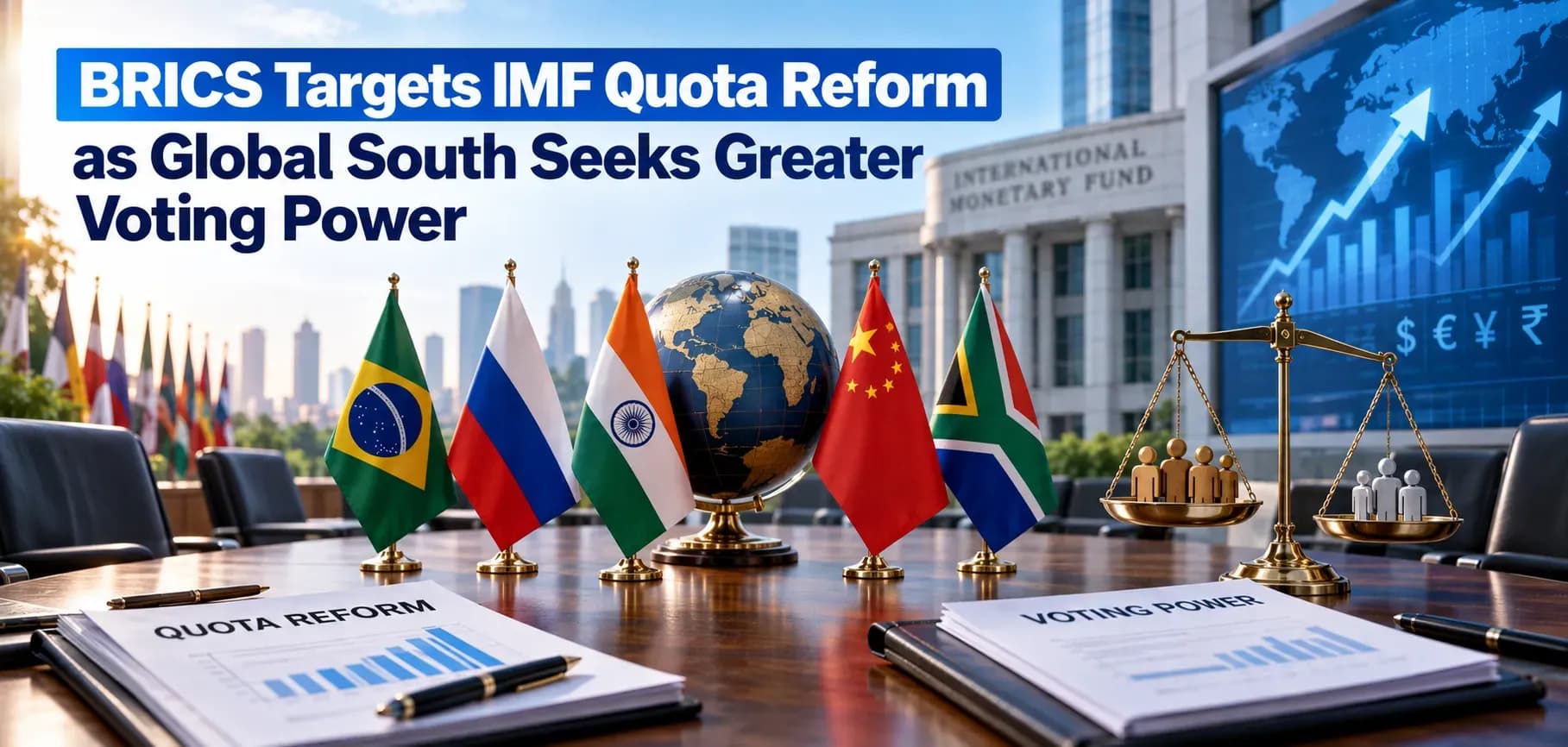 BRICS Targets IMF Quota Reform as Global South Seeks Greater Voting Power