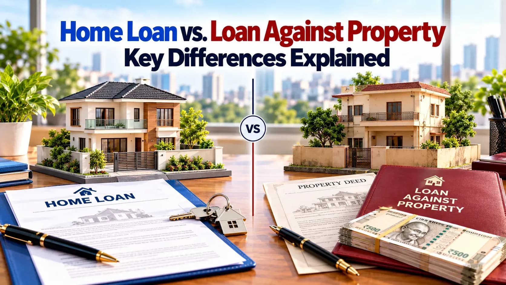 Home Loan vs. Loan Against Property: Key Differences Explained