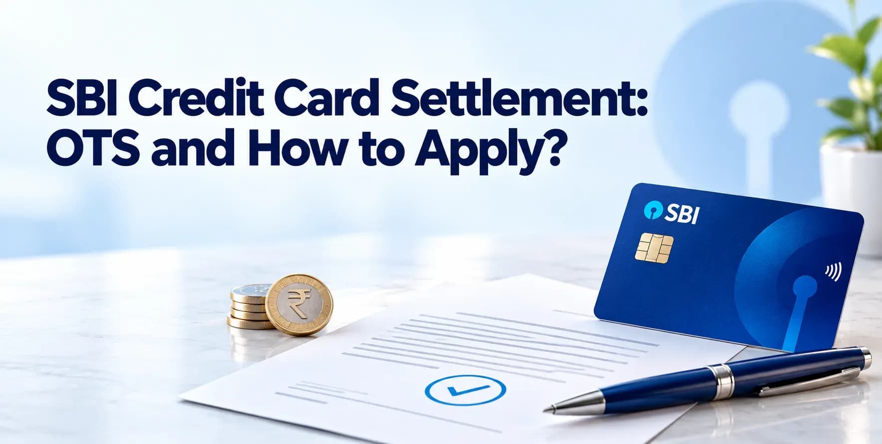 SBI Credit Card Settlement: OTS and How to Apply?