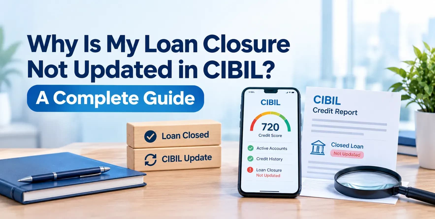 Why Is My Loan Closure Not Updated in CIBIL? — A Complete Guide