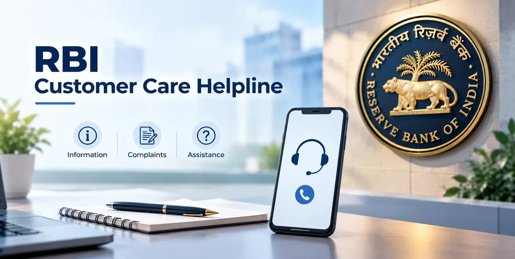RBI Customer Care Helpline