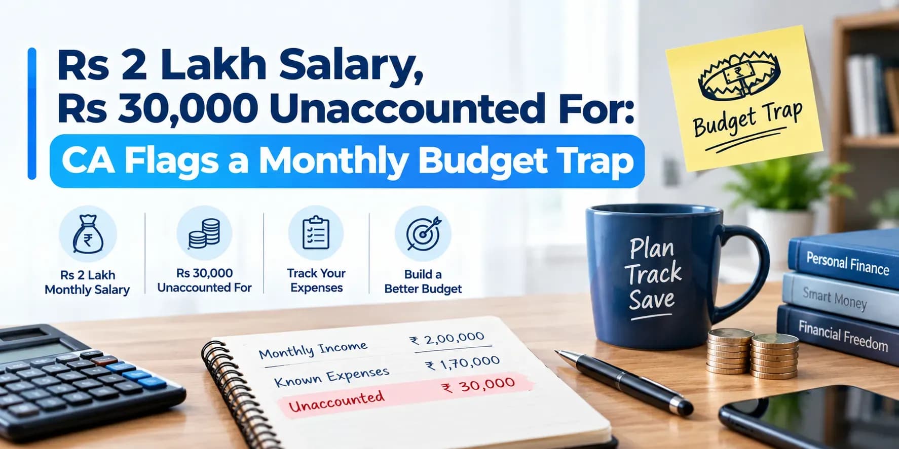 Rs 2 Lakh Salary, Rs 30,000 Unaccounted For: CA Flags a Monthly Budget Trap