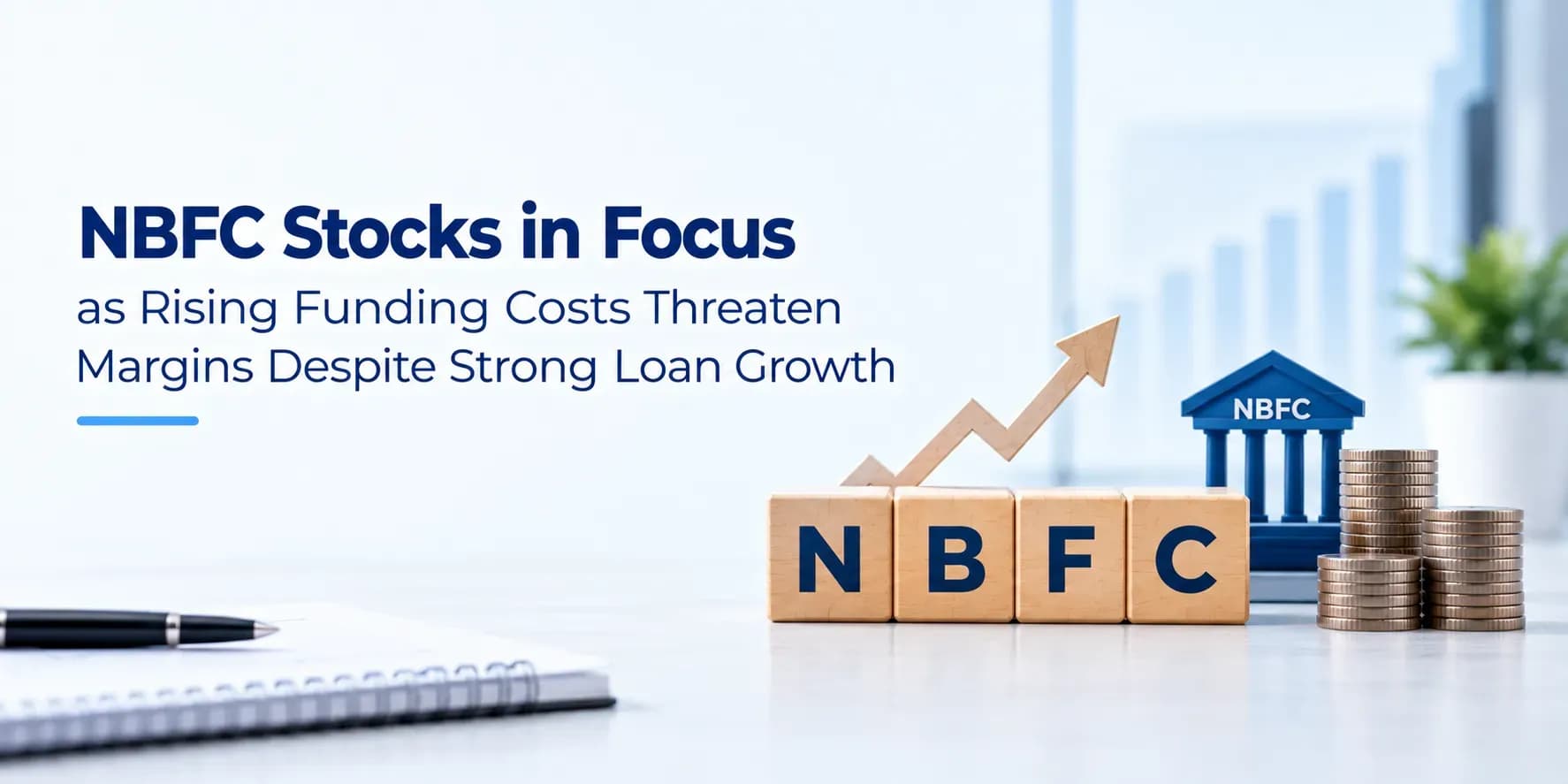 NBFC Stocks in Focus as Rising Funding Costs Threaten Margins Despite Strong Loan Growth