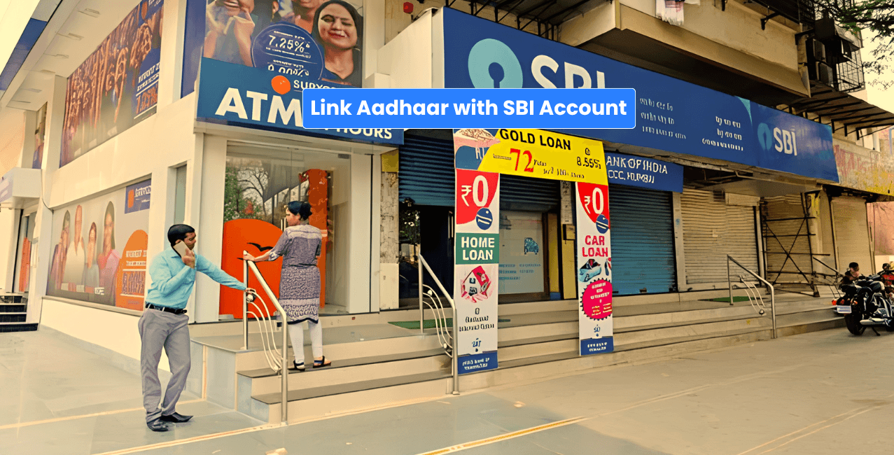 How to Link Aadhaar Card with SBI Account Online & Offline
