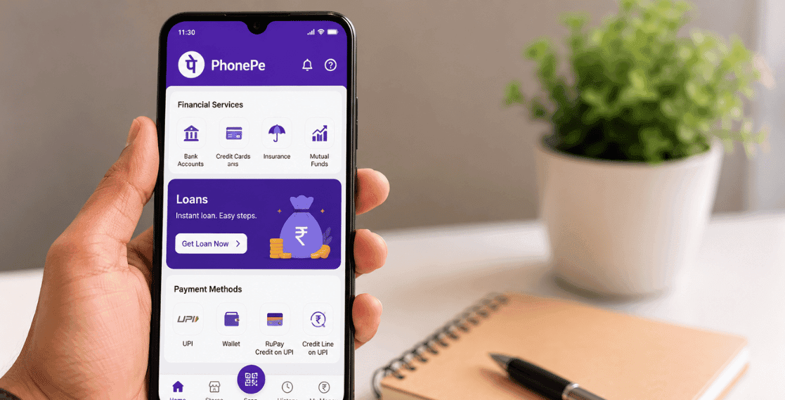 How to get a loan from PhonePe?