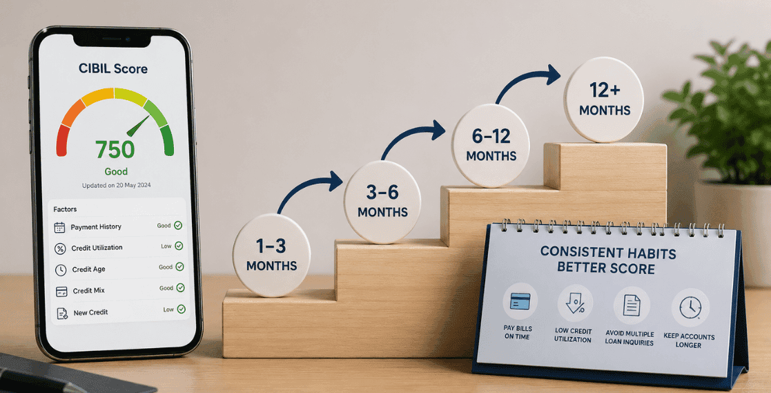 How Long Does It Take to Improve a CIBIL Score?
