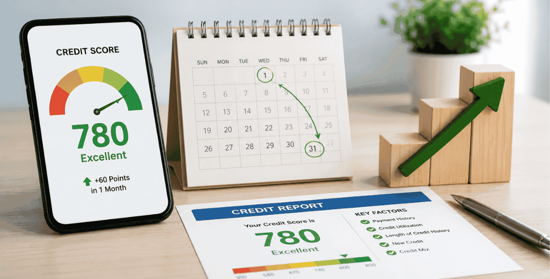 Can Your Credit Score Increase In A Month?