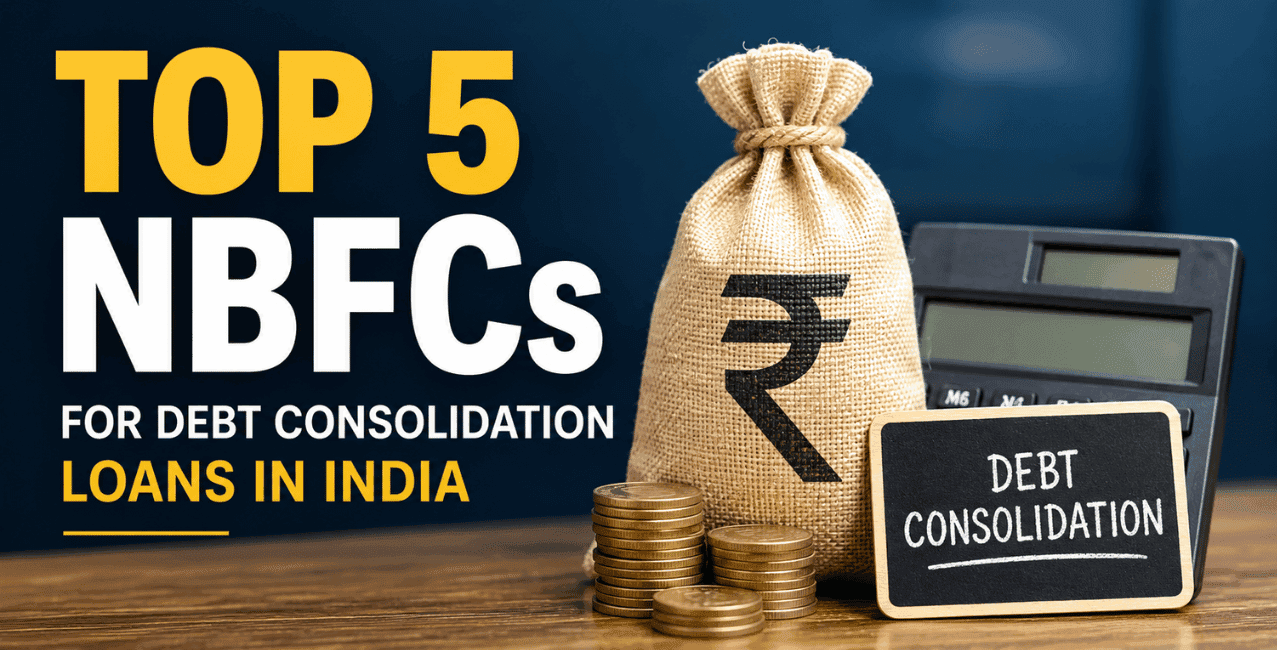 Top 5 NBFCs for Debt Consolidation Loans in India