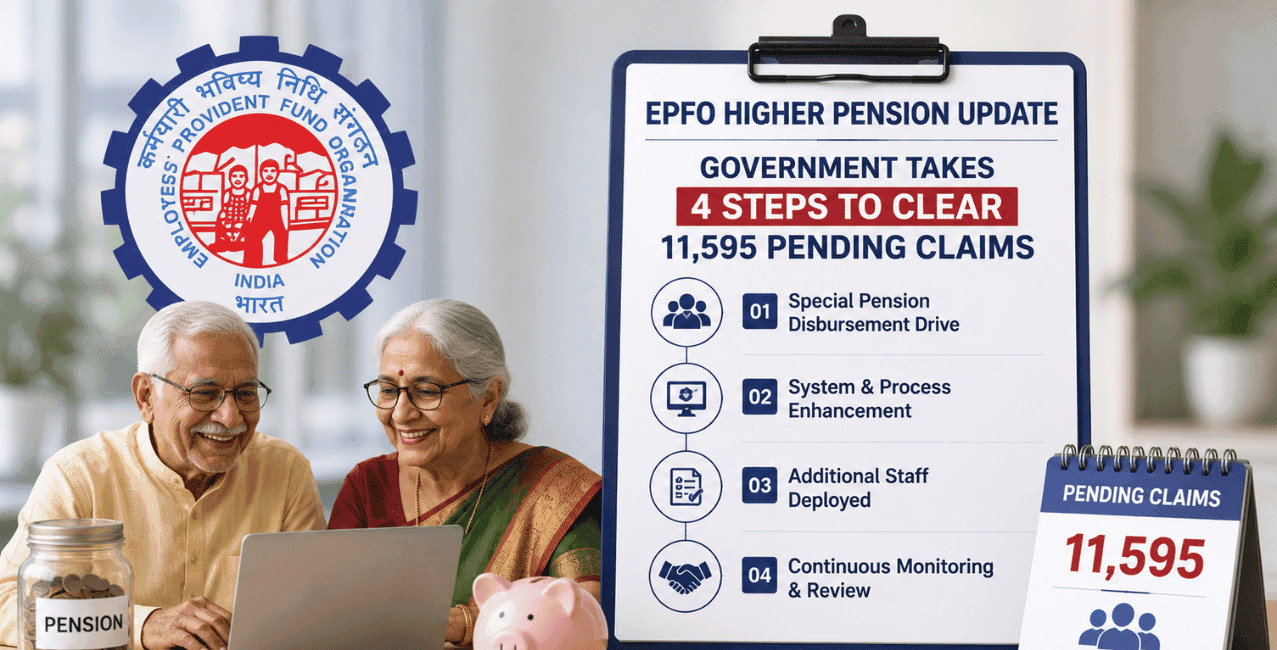 EPFO Higher Pension Update: Government Takes 4 Steps to Clear 11,595 Pending Claims