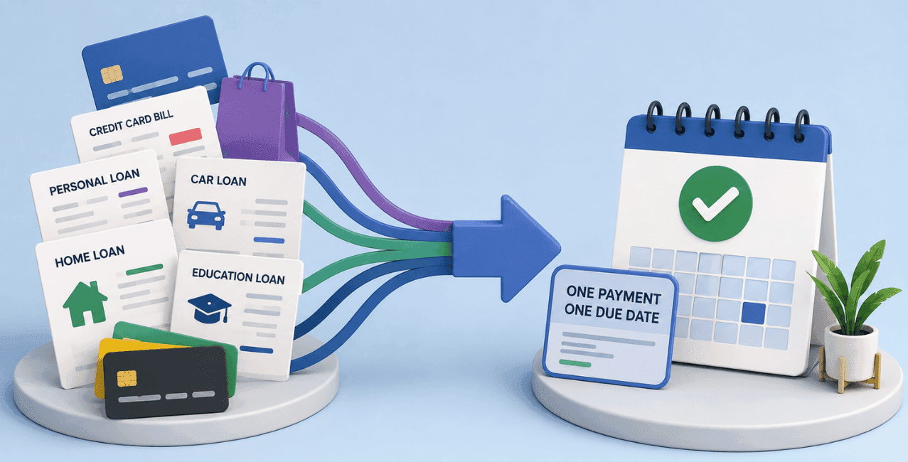 How Does LoansJagat Help Reduce Multiple EMIs?