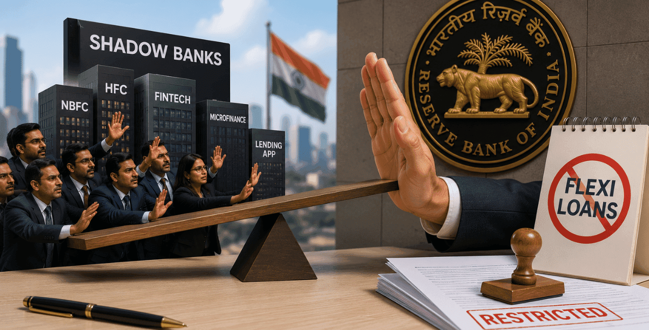 India’s Shadow Banks Push Back as RBI Moves to Restrict Flexi Loans