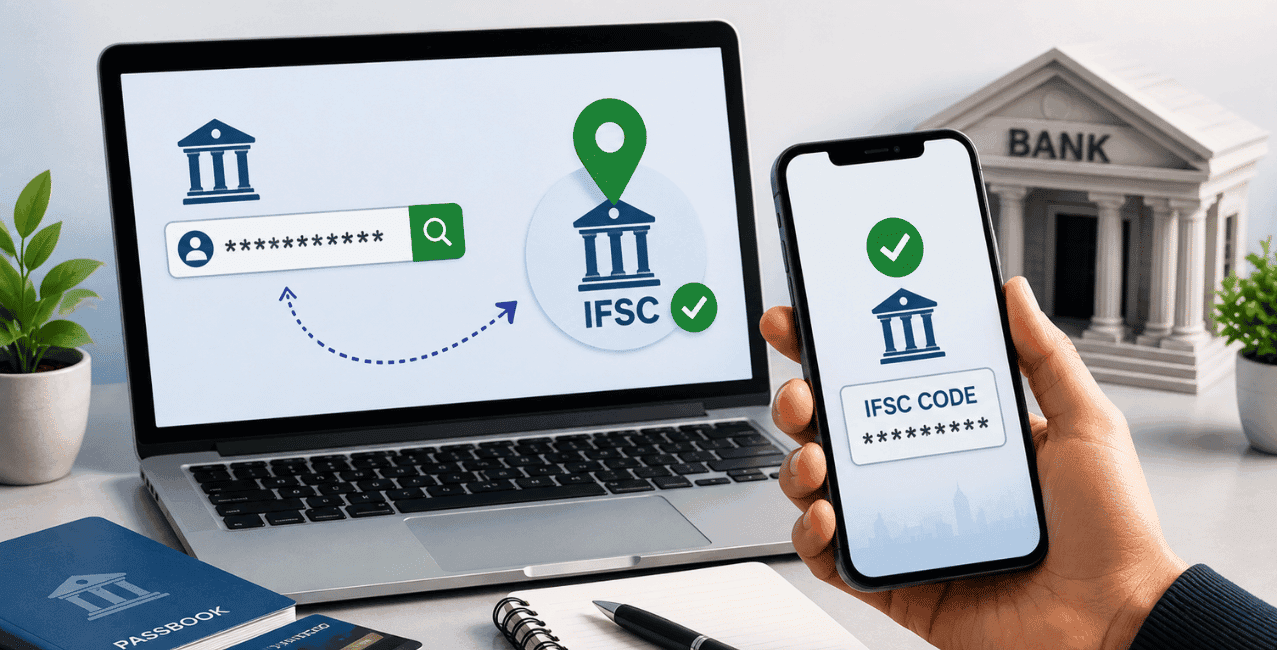How to Find IFSC Code from Account Number