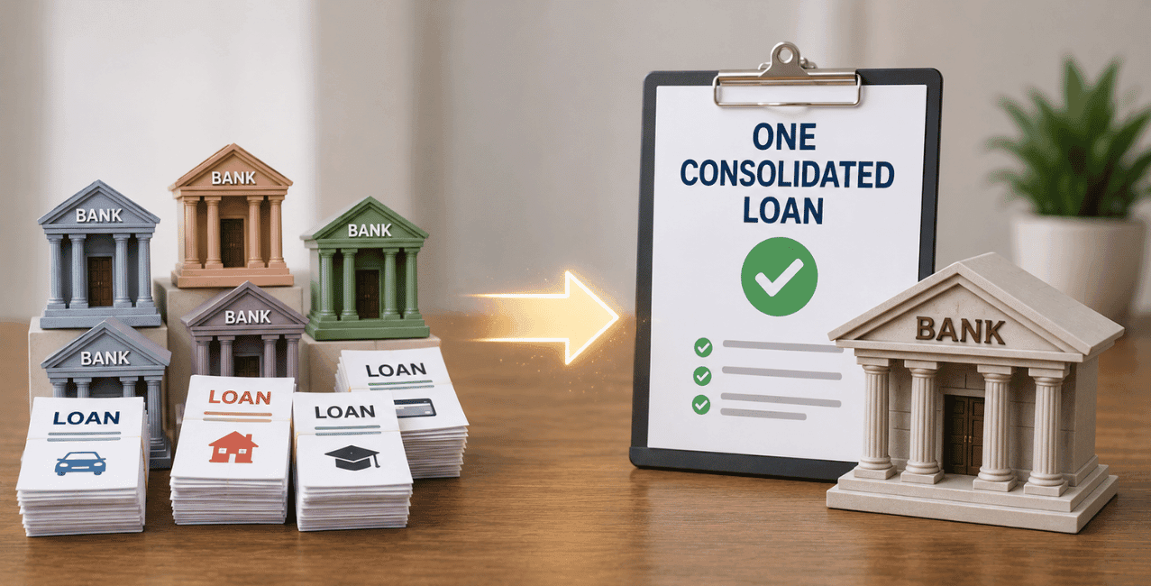 Can I Consolidate Loans From Different Banks Into One Loan? – A complete guide