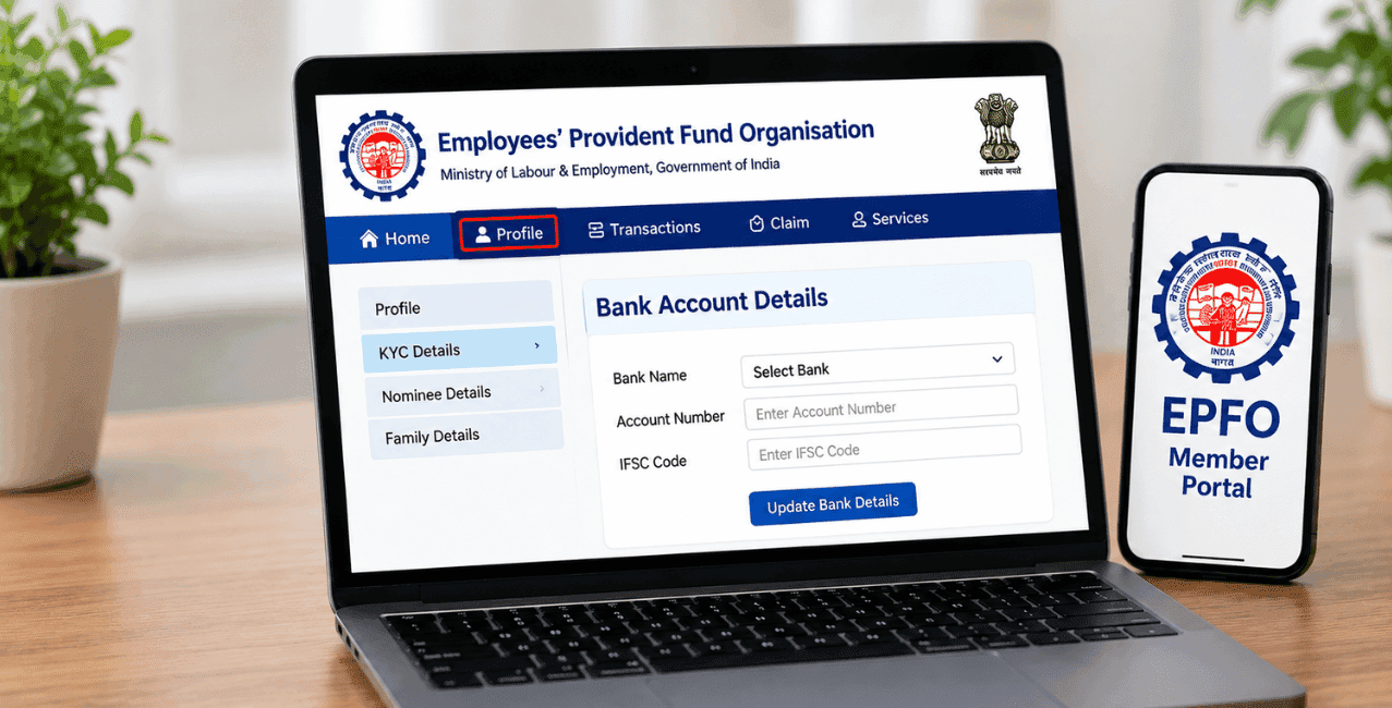 How To Change Bank Account In EPFO – Step‑by‑Step Guide