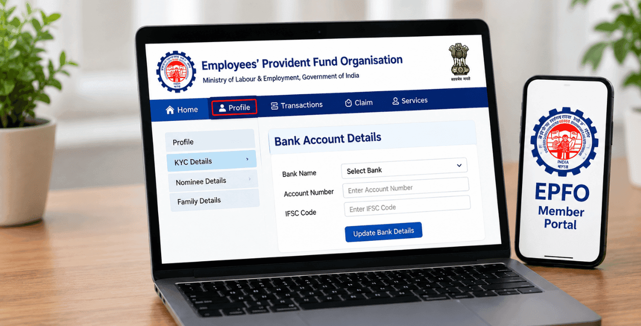 How To Change Bank Account In EPFO – Step‑by‑Step Guide