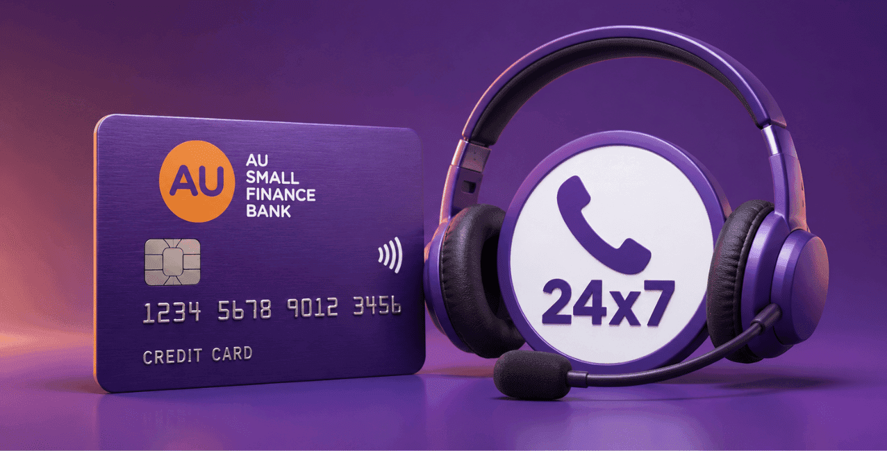 AU Bank Credit Card Customer Care Number: 24x7 Helpline